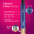 Imperial Multifunctional 6-in-1 Hair Styler, Brushless 1200W Motor, High Speed Ionic Hair Dryer, Blow Dryer Brush, Detachable Hair Styling Tools, Volumizing, Drying, Smoothing, Men & women, Blue